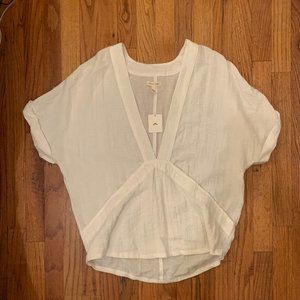 Urban Outfitters - Silence + Noise Creme Top